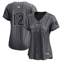 Francisco Lindor New York Mets Nike Women's City Connect Limited Jersey | MLB US