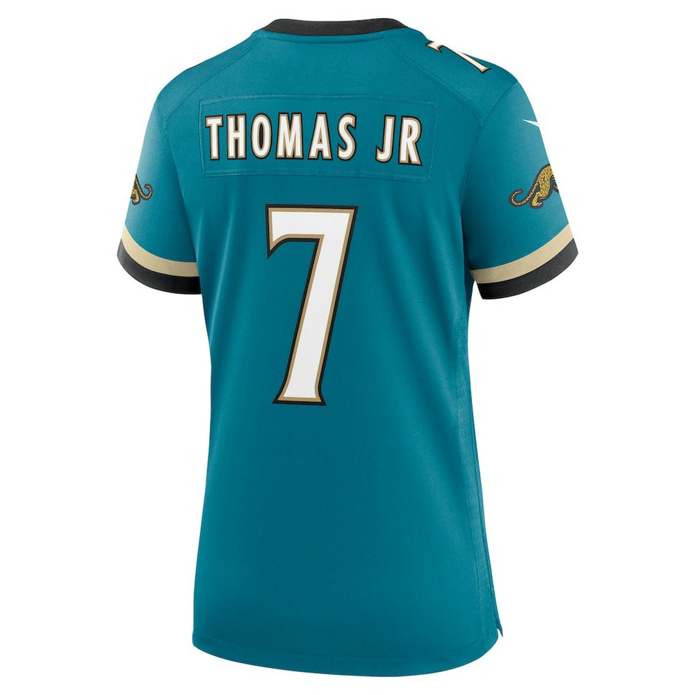 Jacksonville Jaguars Nike Brian Thomas Jr.  Women's Prowler Throwback Game Jersey