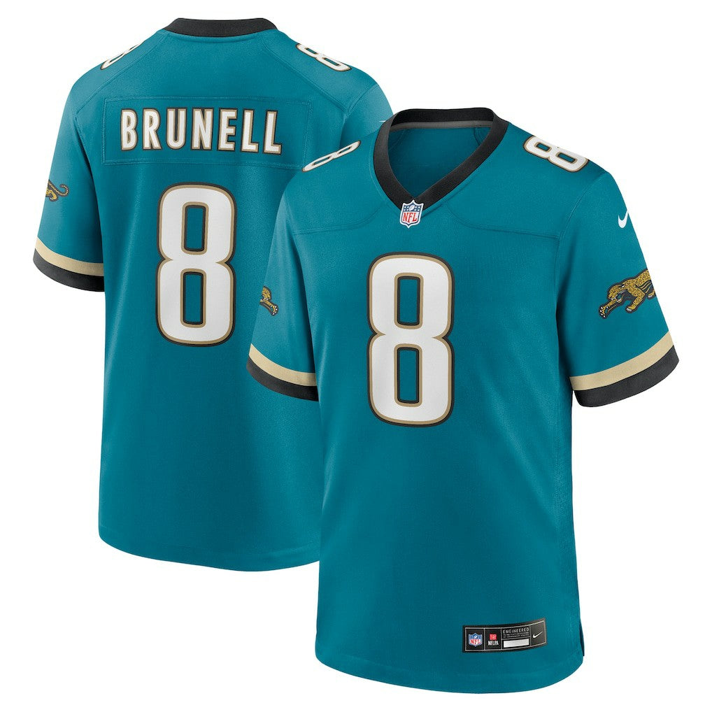 Jacksonville Jaguars Nike Mark Brunell  Retired Player Alternate Game Jersey