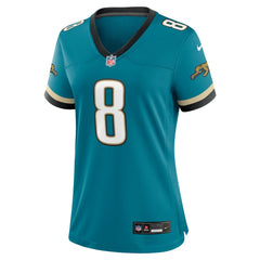 Jacksonville Jaguars Nike Mark Brunell  Women's Prowler Throwback Retired Player Game Jersey