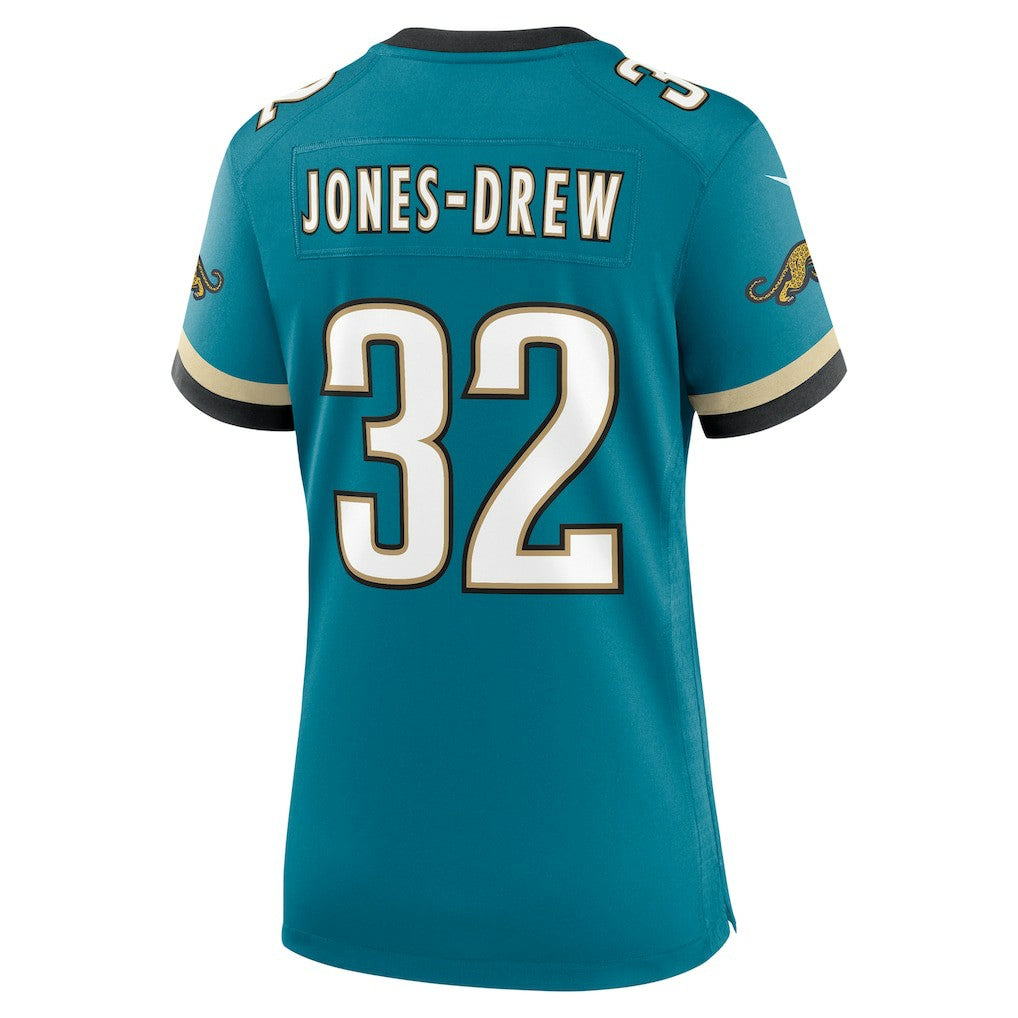 Jacksonville Jaguars Nike Maurice Jones-Drew  Women's Prowler Throwback Retired Player Game Jersey