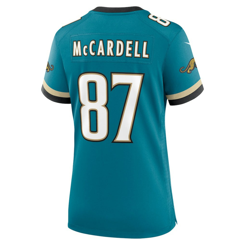 Jacksonville Jaguars Nike Keenan McCardell  Women's Prowler Throwback Retired Player Game Jersey