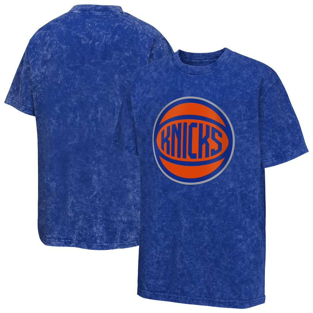 New York Knicks Youth Rugged Defense T-Shirt For Sale