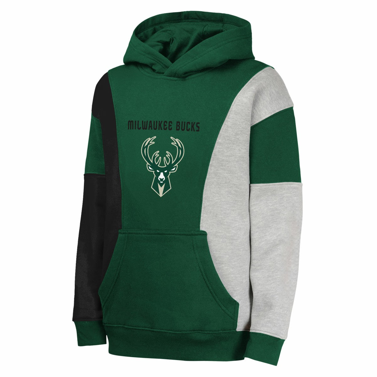 Milwaukee Bucks Youth Ace In the Hole Pullover Hoodie Discount