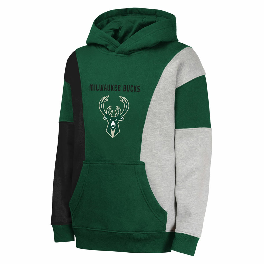 Milwaukee Bucks Youth Ace In the Hole Pullover Hoodie Discount