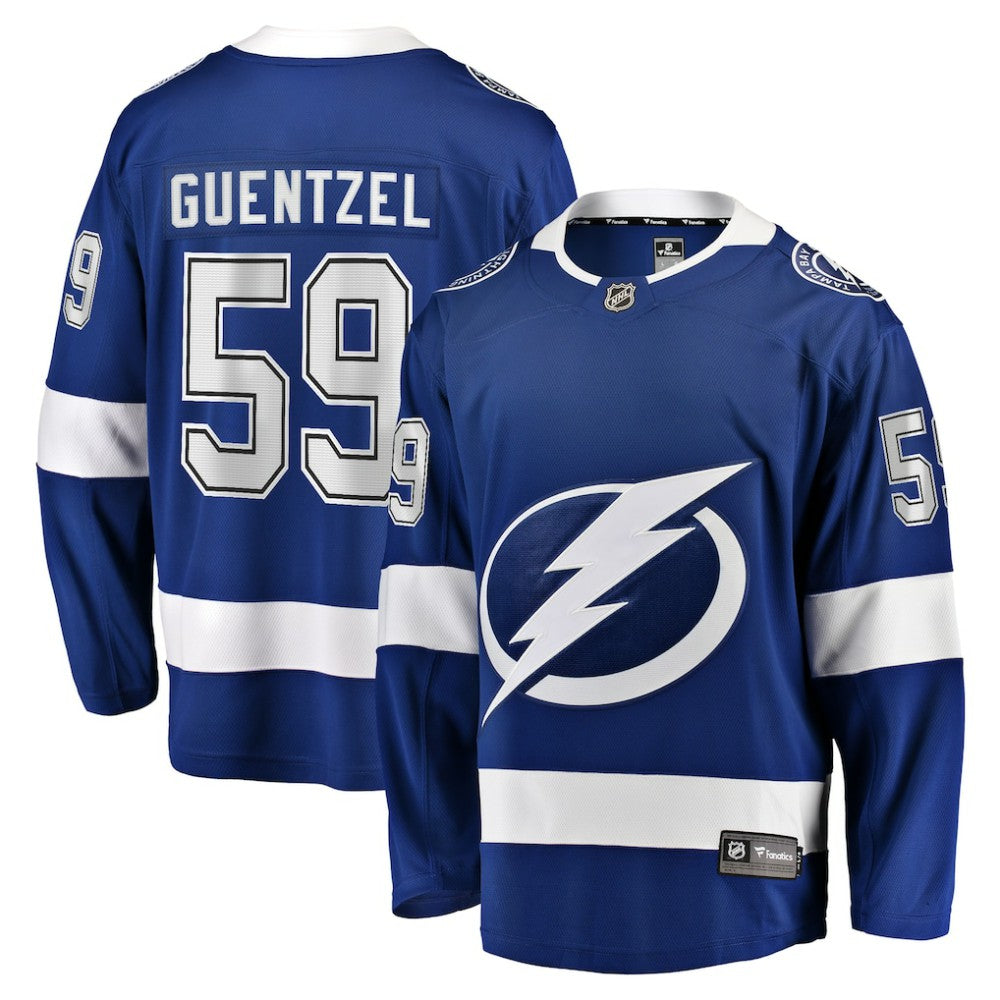 Jake Guentzel Tampa Bay Lightning Fanatics Home Premier Breakaway Player Jersey For Sale
