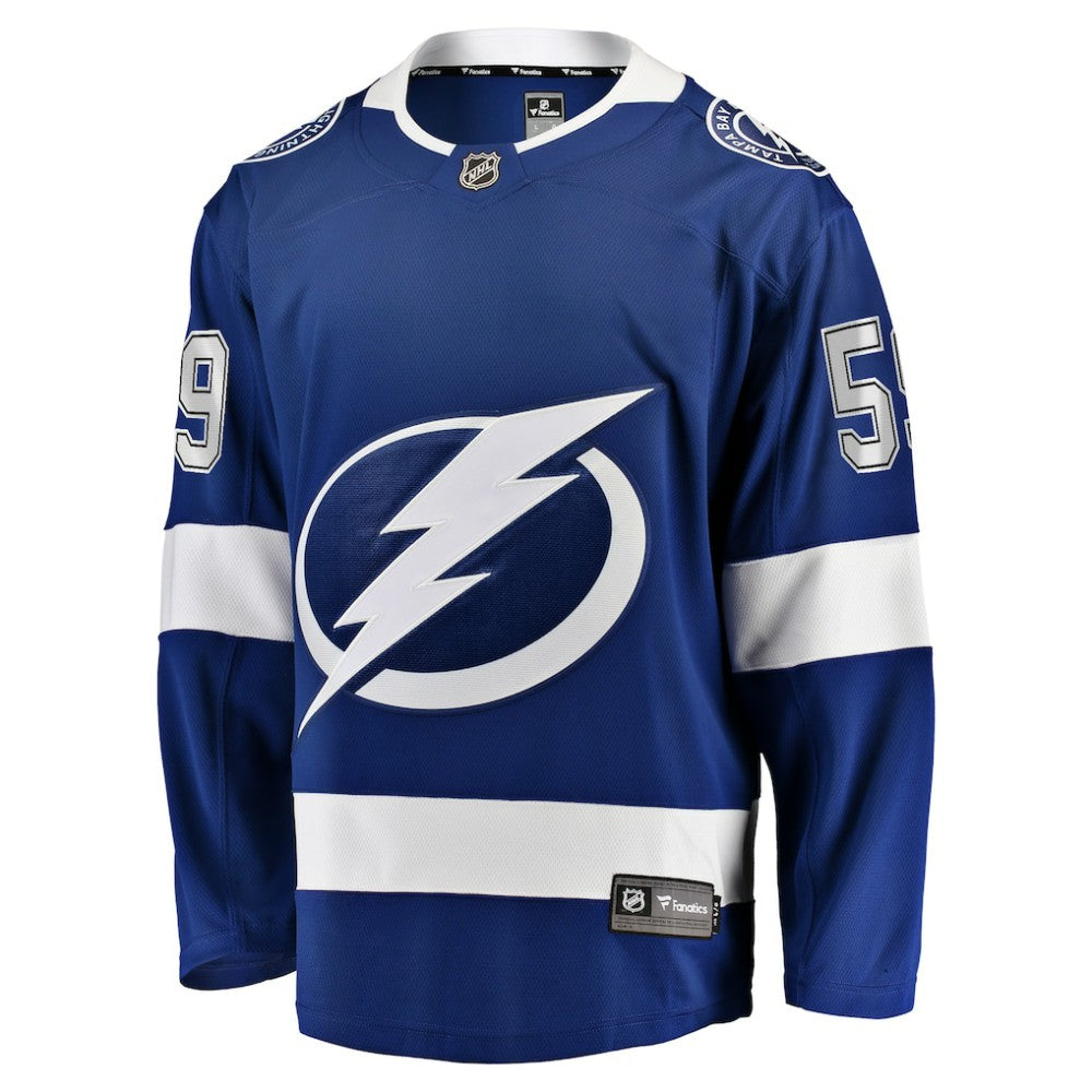 Jake Guentzel Tampa Bay Lightning Fanatics Home Premier Breakaway Player Jersey For Sale