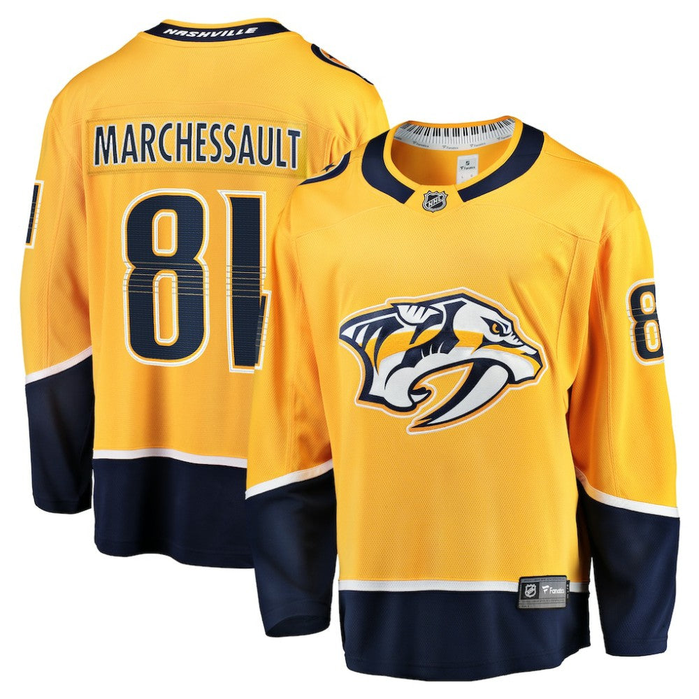 Jonathan Marchessault Nashville Predators Fanatics Home Premier Breakaway Player Jersey Outlet