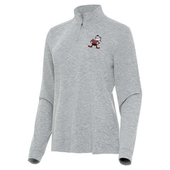 Cleveland Browns  Antigua Women's Mentor Quarter-Zip Jacket