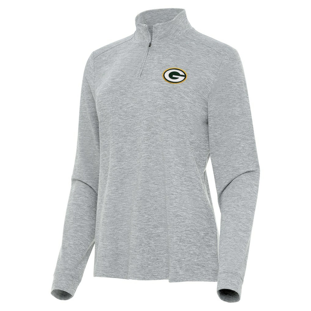 Green Bay Packers  Antigua Women's Mentor Quarter-Zip Jacket