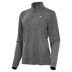 Philadelphia Eagles  Antigua Women's Mentor Quarter-Zip Jacket