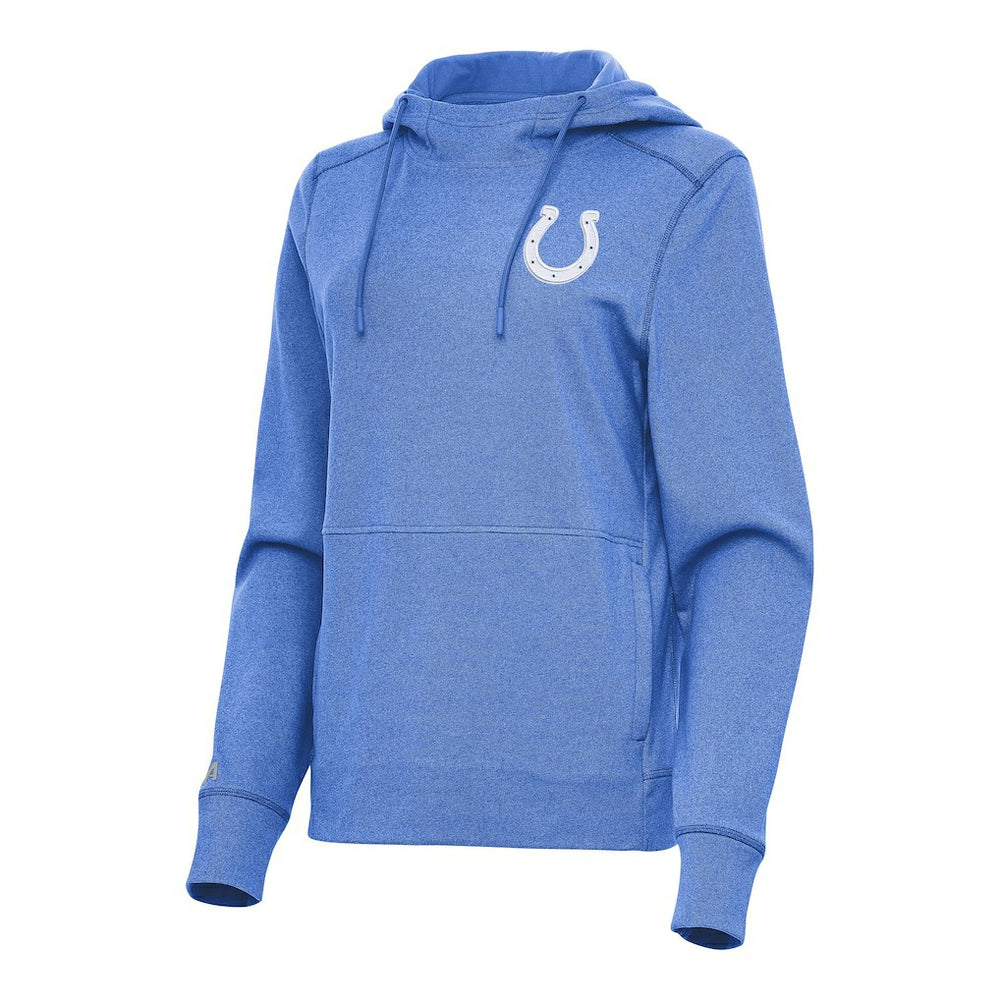 Indianapolis Colts  Antigua Women's Justice Pullover Hoodie