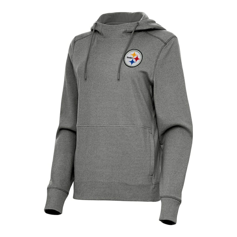 Pittsburgh Steelers  Antigua Women's Justice Pullover Hoodie