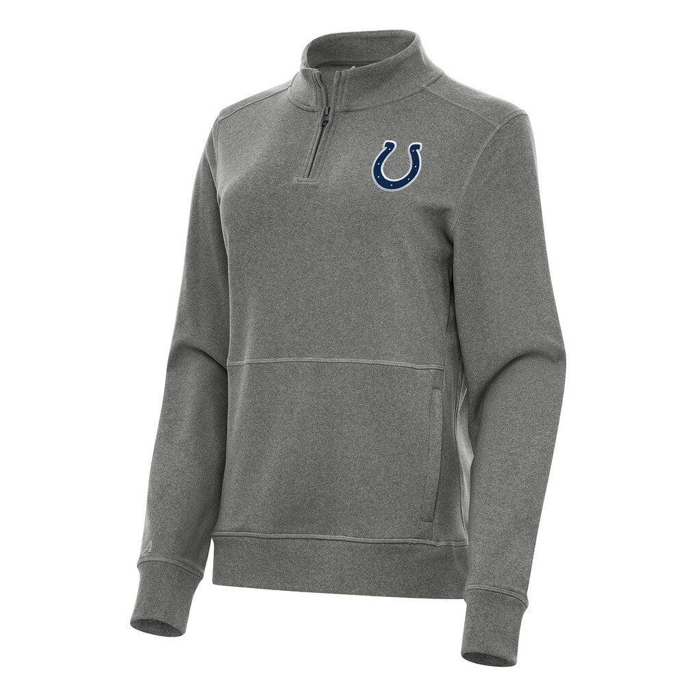 Indianapolis Colts  Antigua Women's Crush Quarter-Zip Jacket