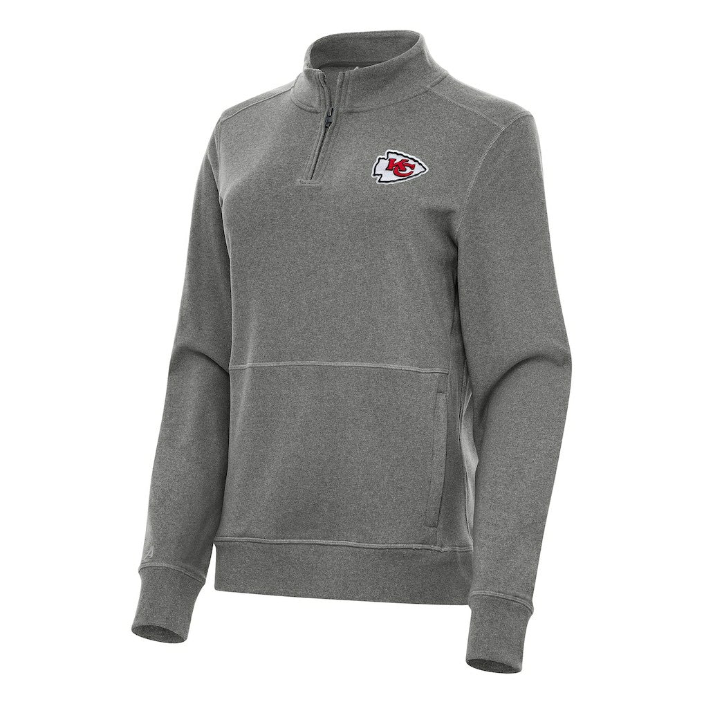 Kansas City Chiefs  Antigua Women's Crush Quarter-Zip Jacket