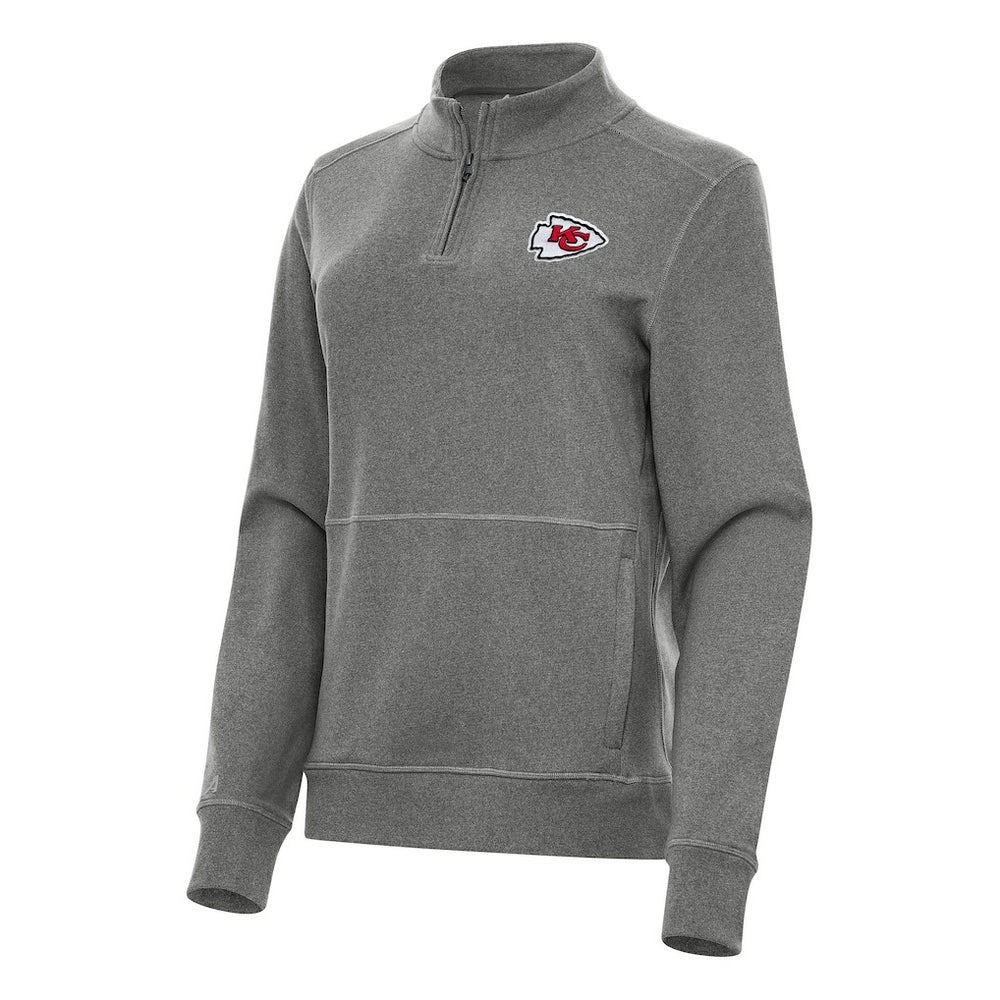 Kansas City Chiefs  Antigua Women's Crush Quarter-Zip Jacket