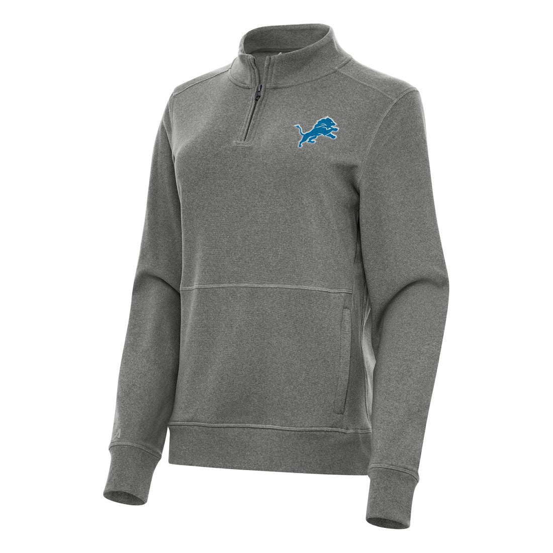 Detroit Lions  Antigua Women's Crush Quarter-Zip Jacket