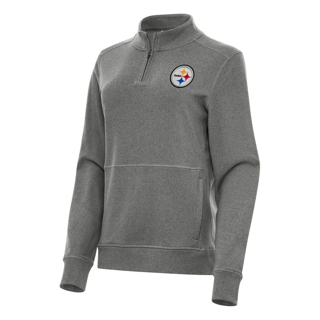 Pittsburgh Steelers  Antigua Women's Crush Quarter-Zip Jacket