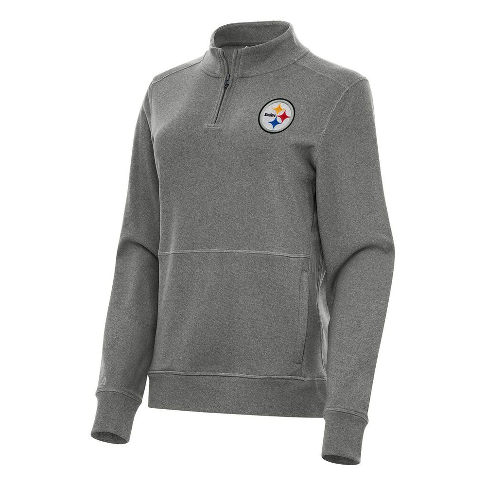 Pittsburgh Steelers  Antigua Women's Crush Quarter-Zip Jacket