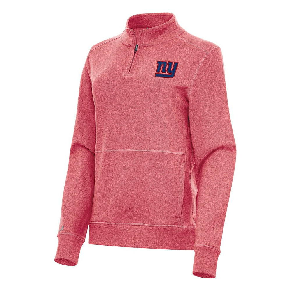New York Giants  Antigua Women's Crush Quarter-Zip Jacket