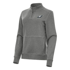 Philadelphia Eagles  Antigua Women's Crush Quarter-Zip Jacket