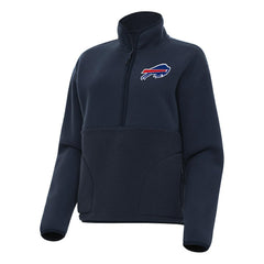 Buffalo Bills  Antigua Women's Figure Half-Zip Sweatshirt