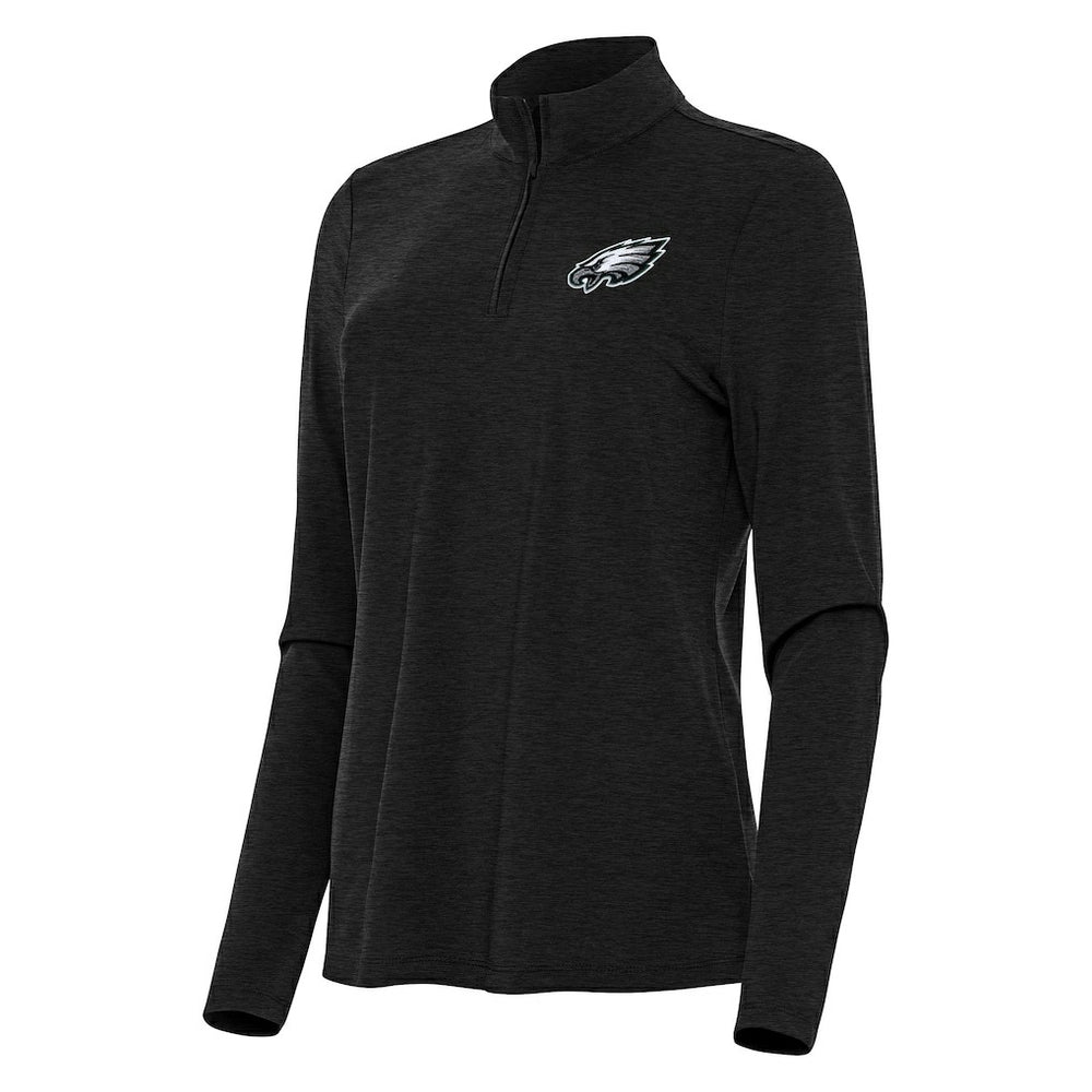 Philadelphia Eagles  Antigua Women's Bright Quarter-Zip Sweatshirt