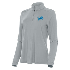Detroit Lions  Antigua Women's Intent Quarter-Zip Sweatshirt