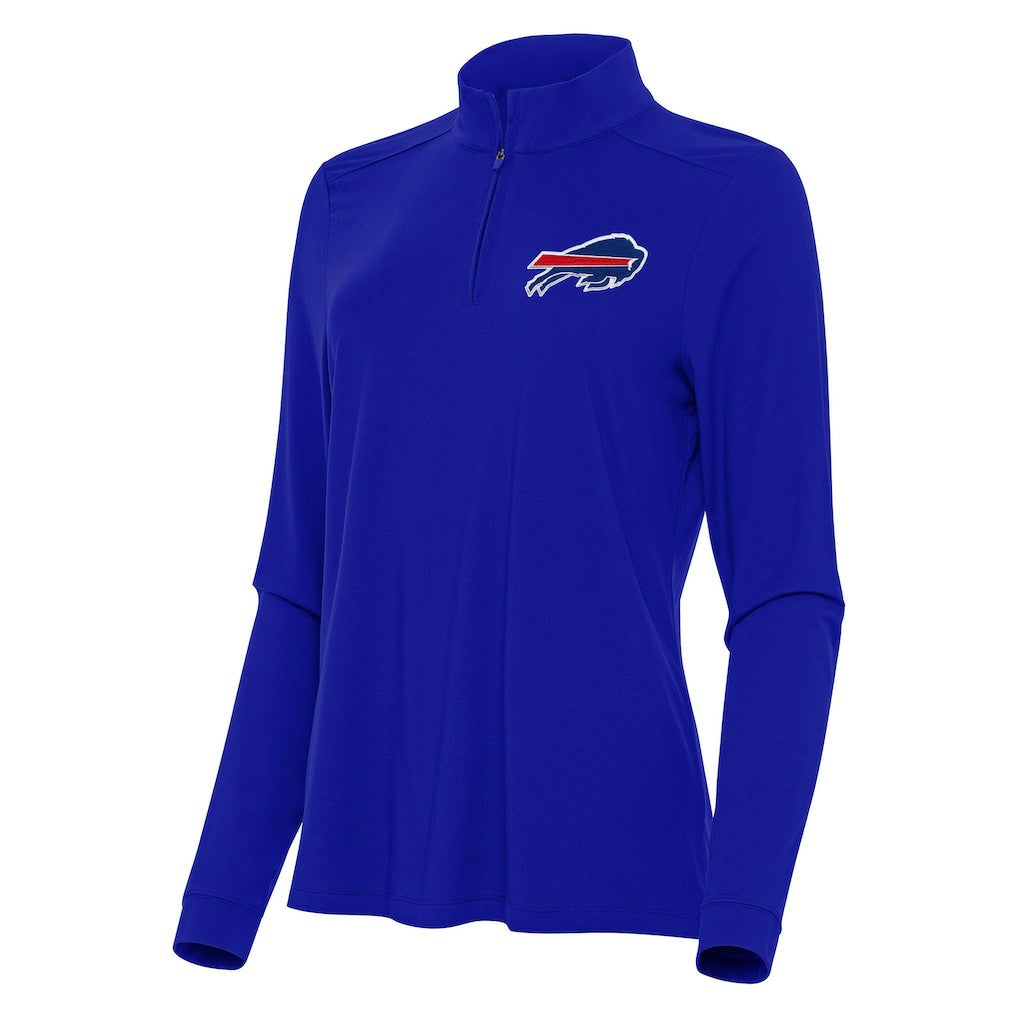 Buffalo Bills  Antigua Women's Intent Quarter-Zip Sweatshirt