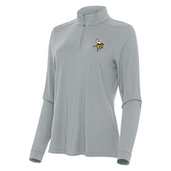 Minnesota Vikings  Antigua Women's Intent Quarter-Zip Sweatshirt