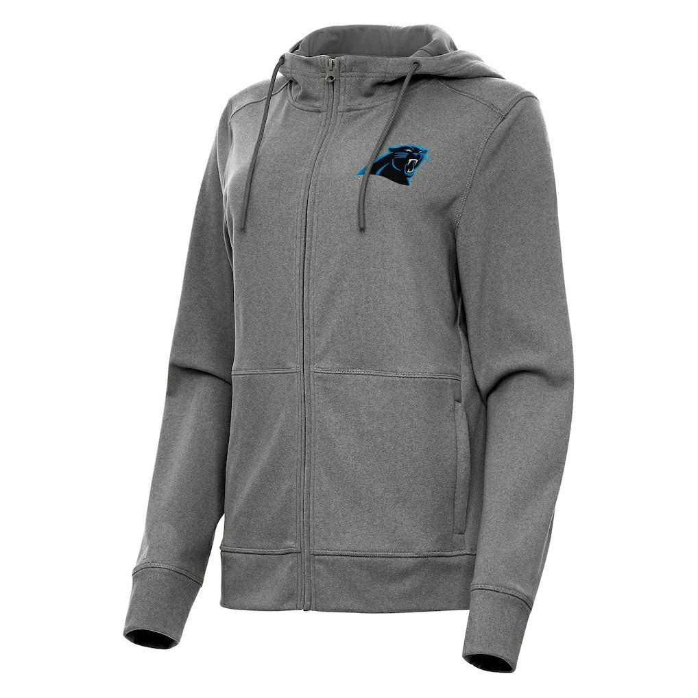 Carolina Panthers  Antigua Women's Seeker Full-Zip Hoodie Jacket