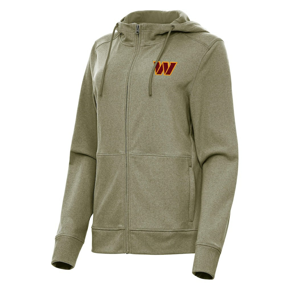Washington Commanders  Antigua Women's Seeker Full-Zip Hoodie Jacket