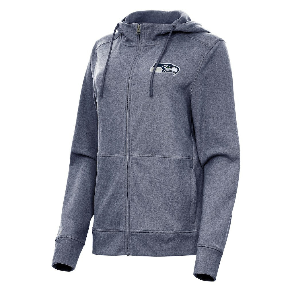 Seattle Seahawks  Antigua Women's Seeker Full-Zip Hoodie Jacket