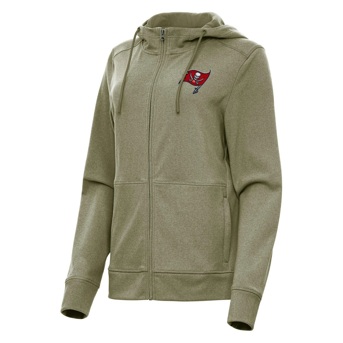Tampa Bay Buccaneers  Antigua Women's Seeker Full-Zip Hoodie Jacket