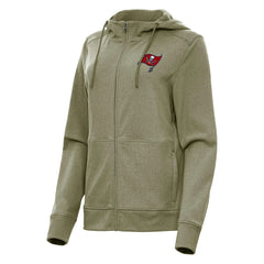 Tampa Bay Buccaneers  Antigua Women's Seeker Full-Zip Hoodie Jacket