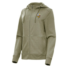 Minnesota Vikings  Antigua Women's Seeker Full-Zip Hoodie Jacket