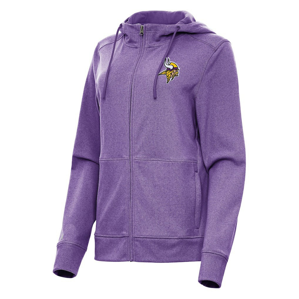 Minnesota Vikings  Antigua Women's Seeker Full-Zip Hoodie Jacket