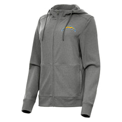 Los Angeles Chargers  Antigua Women's Seeker Full-Zip Hoodie Jacket