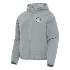 Pittsburgh Steelers  Antigua Women's Universe Full-Zip Hoodie Jacket