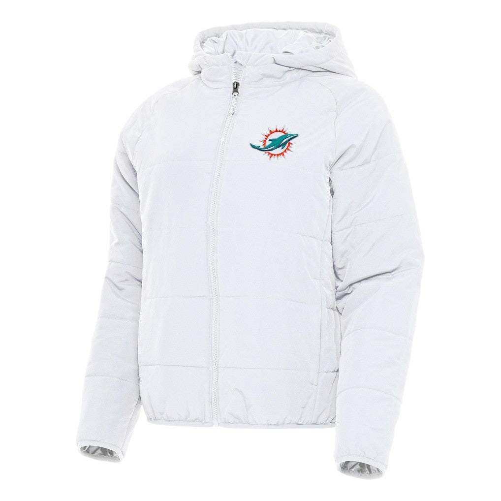 Miami Dolphins  Antigua Women's Universe Full-Zip Hoodie Jacket