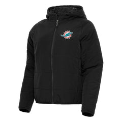 Miami Dolphins  Antigua Women's Universe Full-Zip Hoodie Jacket