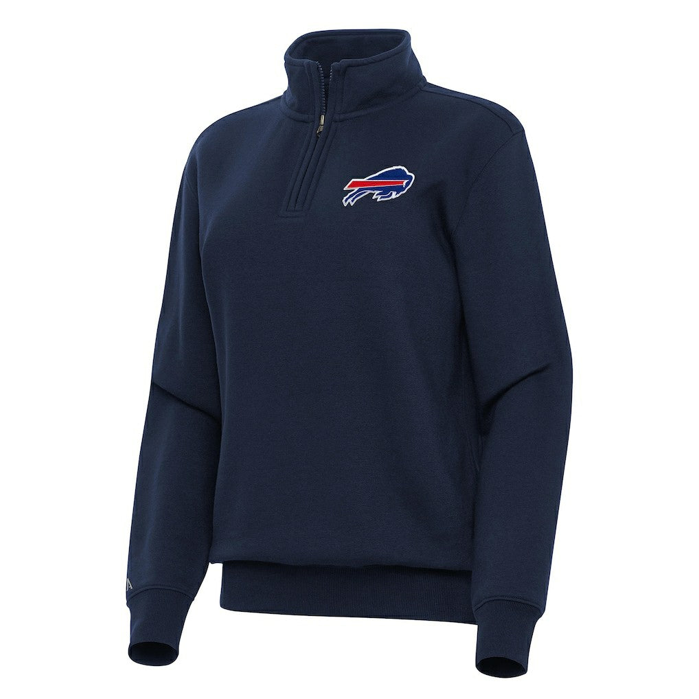 Buffalo Bills  Antigua Women's Victory Quarter-Zip Top
