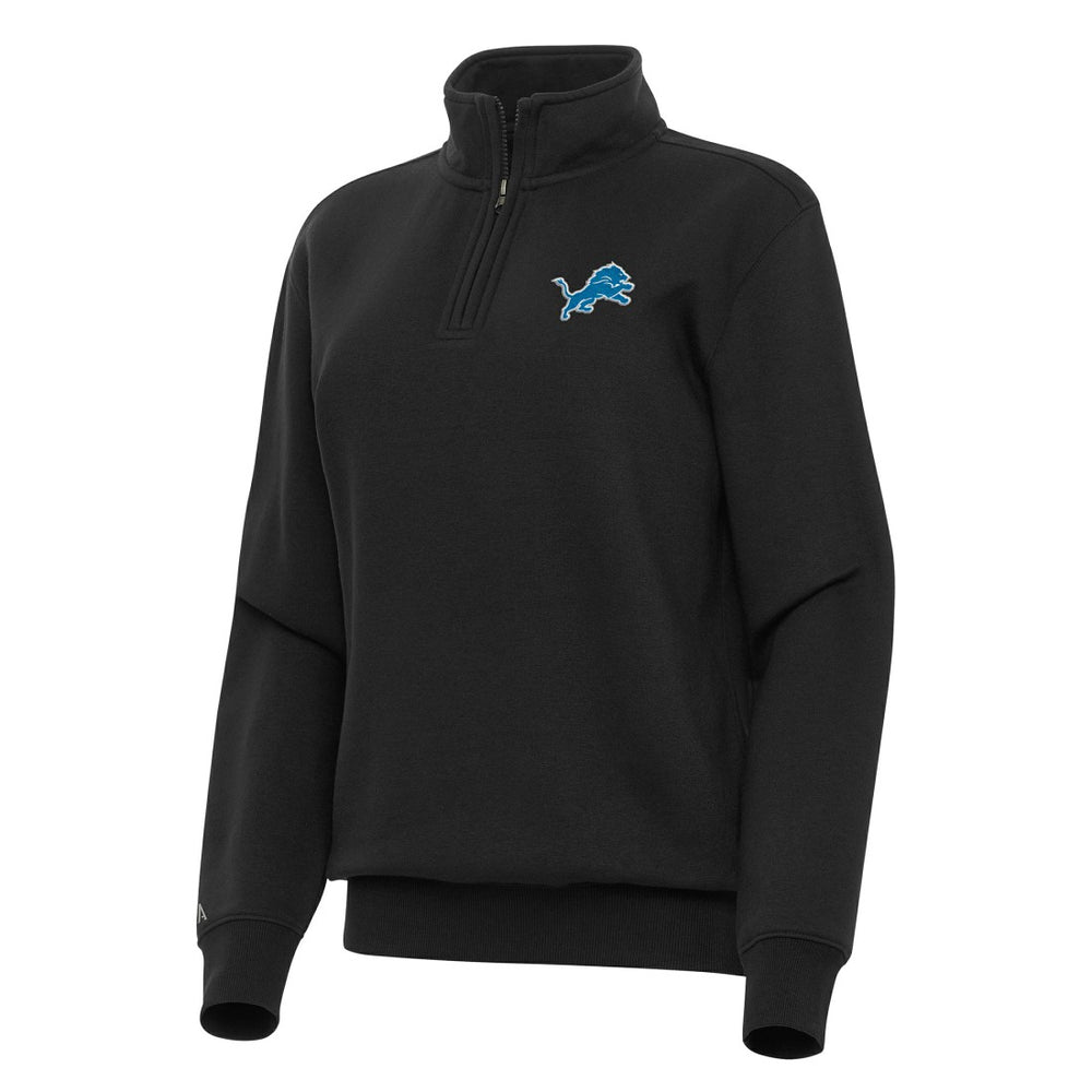 Detroit Lions  Antigua Women's Victory Quarter-Zip Top