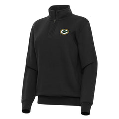 Green Bay Packers  Antigua Women's Victory Quarter-Zip Top