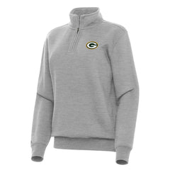 Green Bay Packers  Antigua Women's Victory Quarter-Zip Top