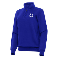 Indianapolis Colts  Antigua Women's Victory Quarter-Zip Top