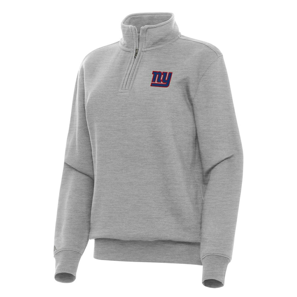New York Giants  Antigua Women's Victory Quarter-Zip Top