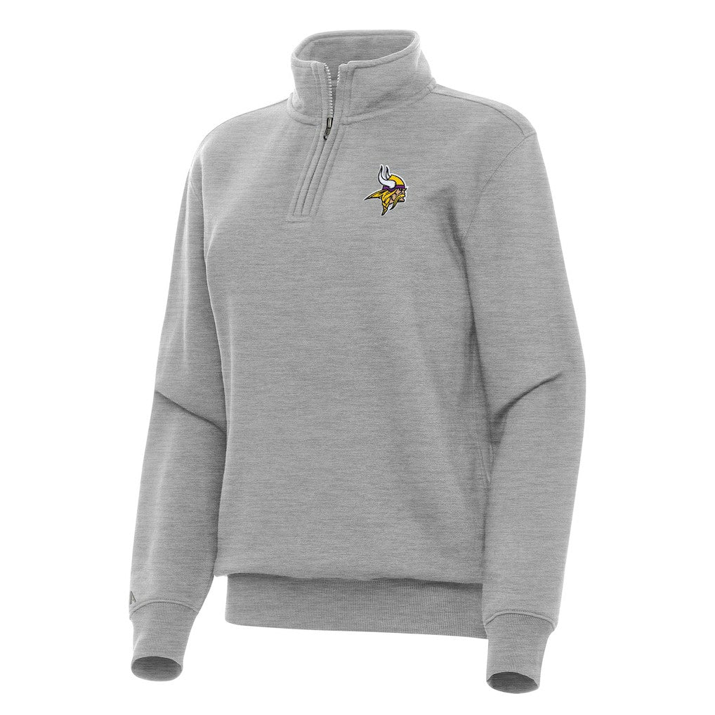 Minnesota Vikings  Antigua Women's Victory Quarter-Zip Top