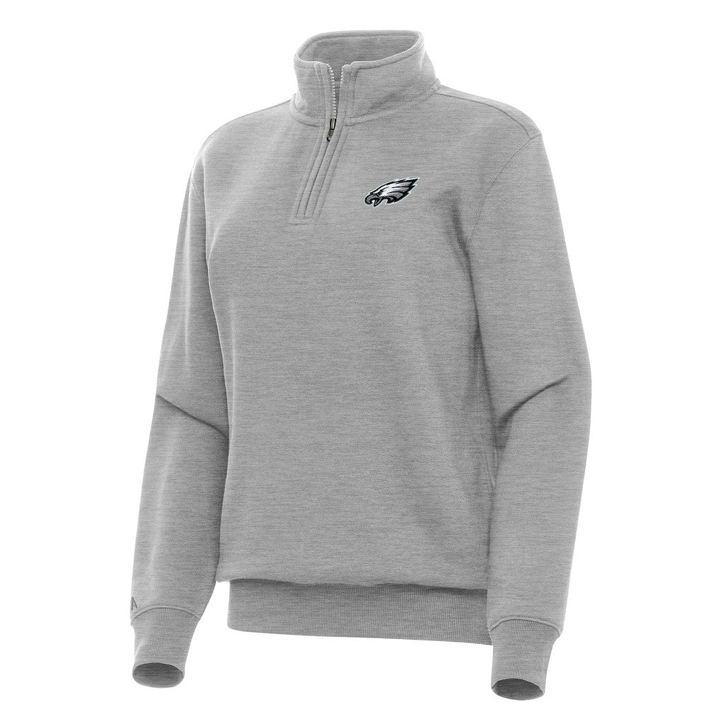 Philadelphia Eagles  Antigua Women's Victory Quarter-Zip Top