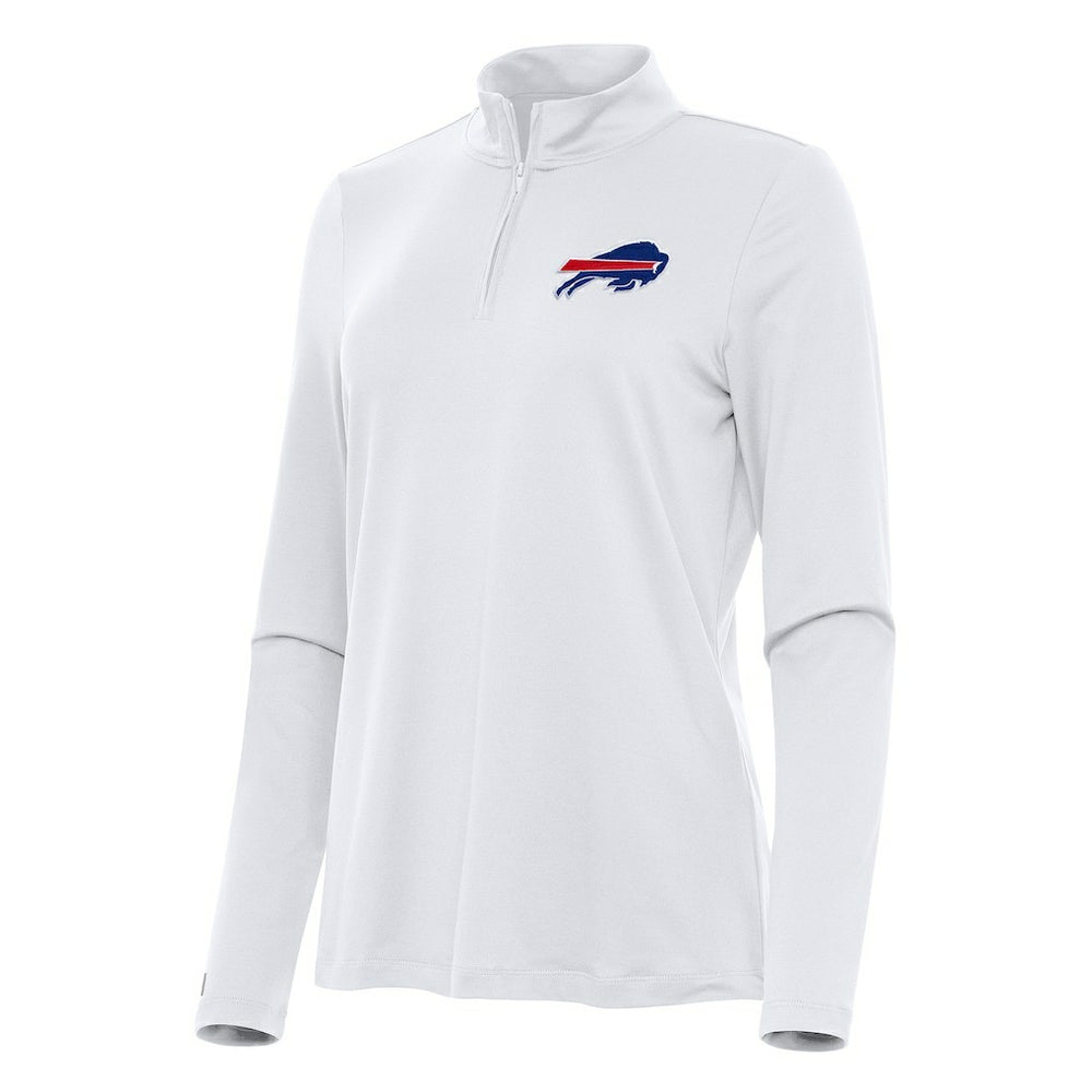 Buffalo Bills  Antigua Women's Reprocess Quarter-Zip Top